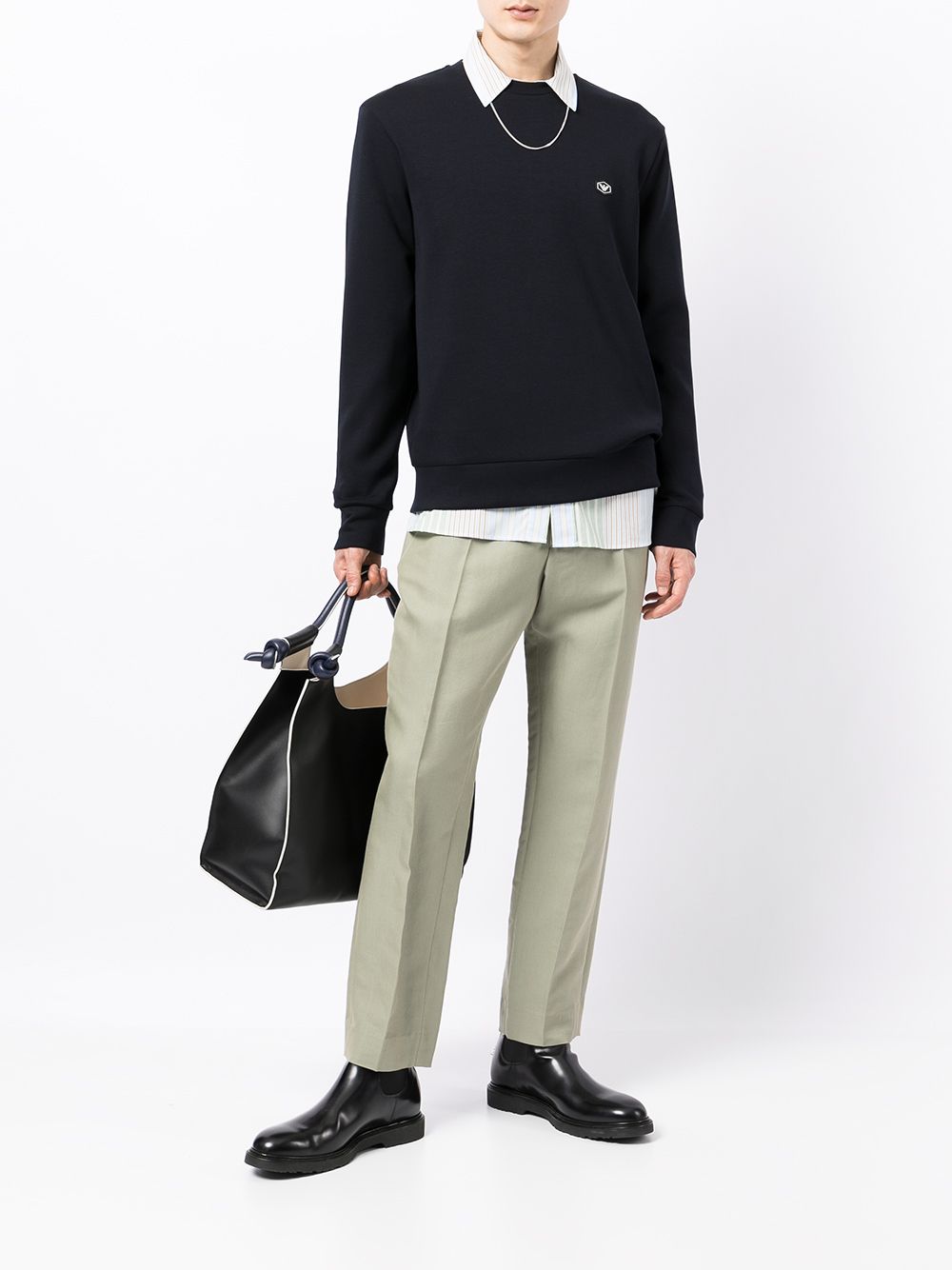 Emporio Armani Sweaters - Blue and green | fb2b8e045f0835010ec16735e291cfad8c5c013b