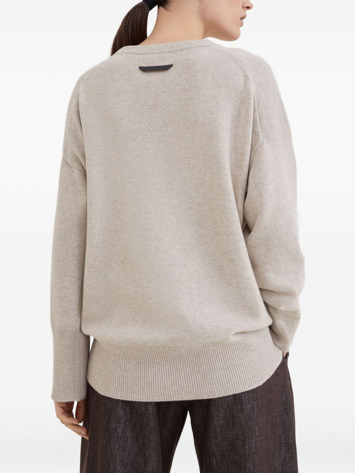 Brunello Cucinelli Sweaters - Light and natural | d4171c5aa38fb6c81772d49d524543c37fcb98d4