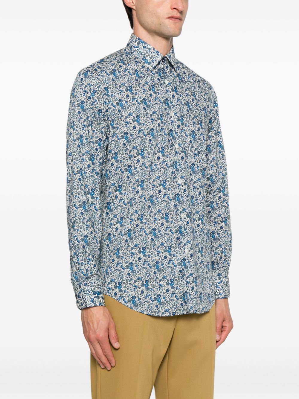 Paul Smith Shirts Blue And Green Paul Smith Shirts Blue And Green