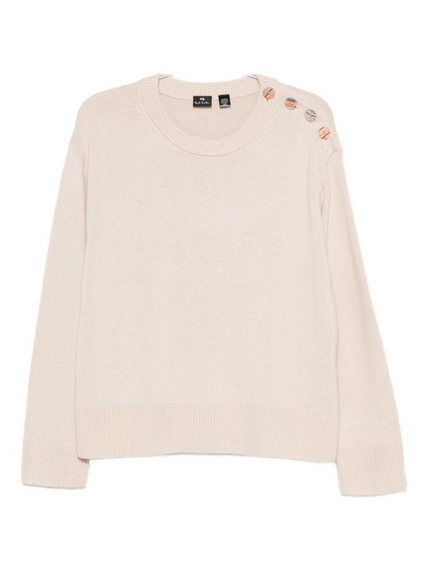 Pull en laine et coton