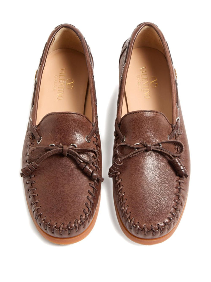 Valentino Garavani Flat shoes - Brown | 52f5061fe027f28246270130b7f4409fdee006d2