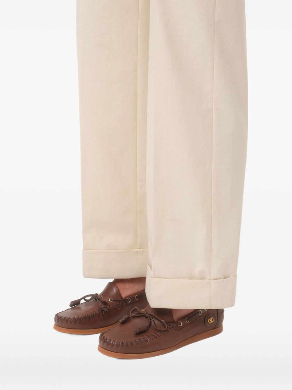 Valentino Garavani Flat shoes - Brown | 555f04669e529f1105a7a69ebb8c8b163472870a