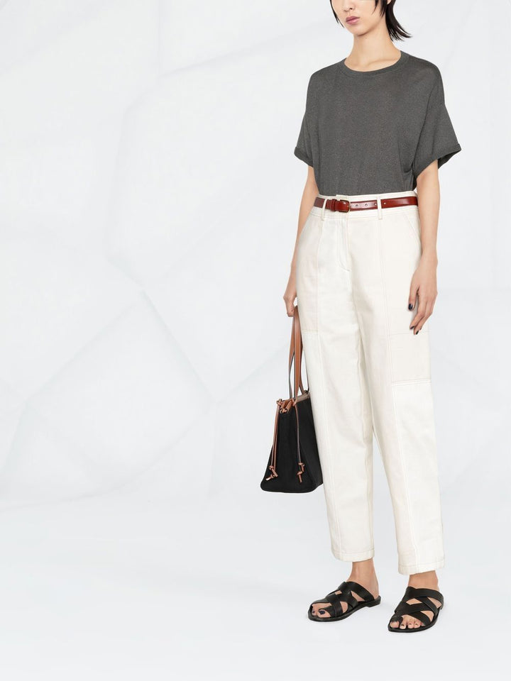 Brunello Cucinelli T-shirts and Polos - Blacks and greys | ba268ed82820c813cb8603ce7c5fa3ecb046985e