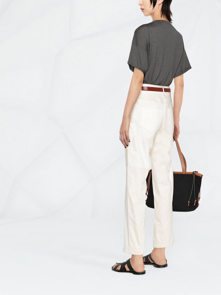 Brunello Cucinelli T-shirts and Polos - Blacks and greys | a5b5e95556cb4e66bfc9e10e8c2bccb0d5cb77a0