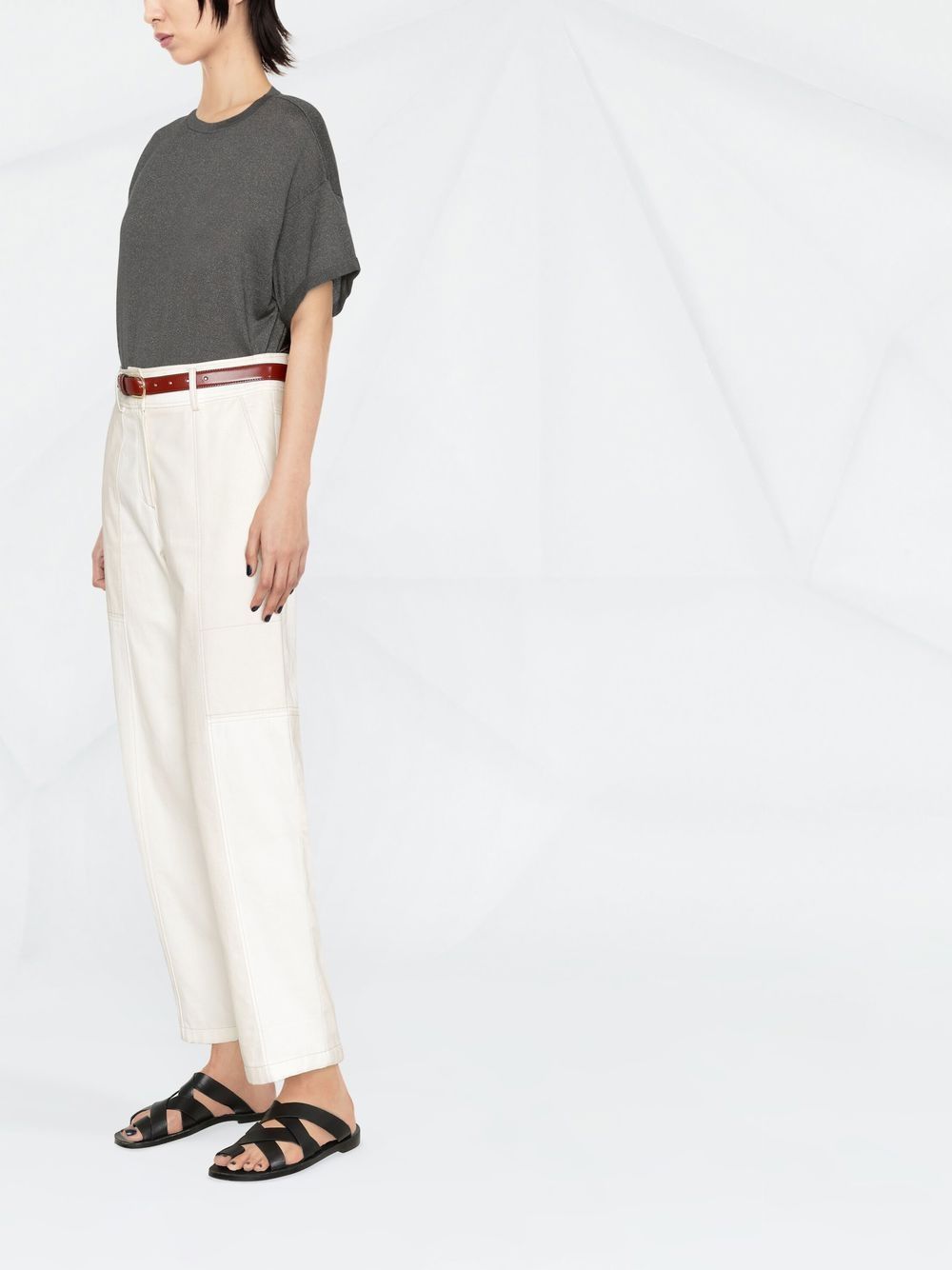 Brunello Cucinelli T-shirts and Polos - Blacks and greys | d8a63dcb5f77c25aeaef5d330398e0a409979db6