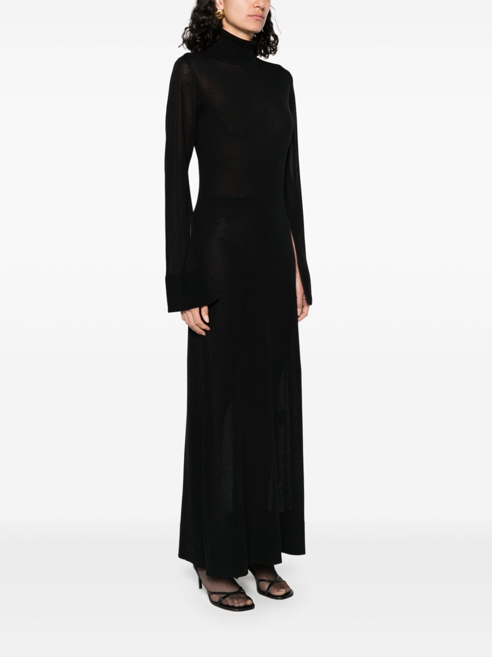 Toteme Pre Dresses - Blacks and greys | 408564191ee9e59e5c61181210d476310be9c238