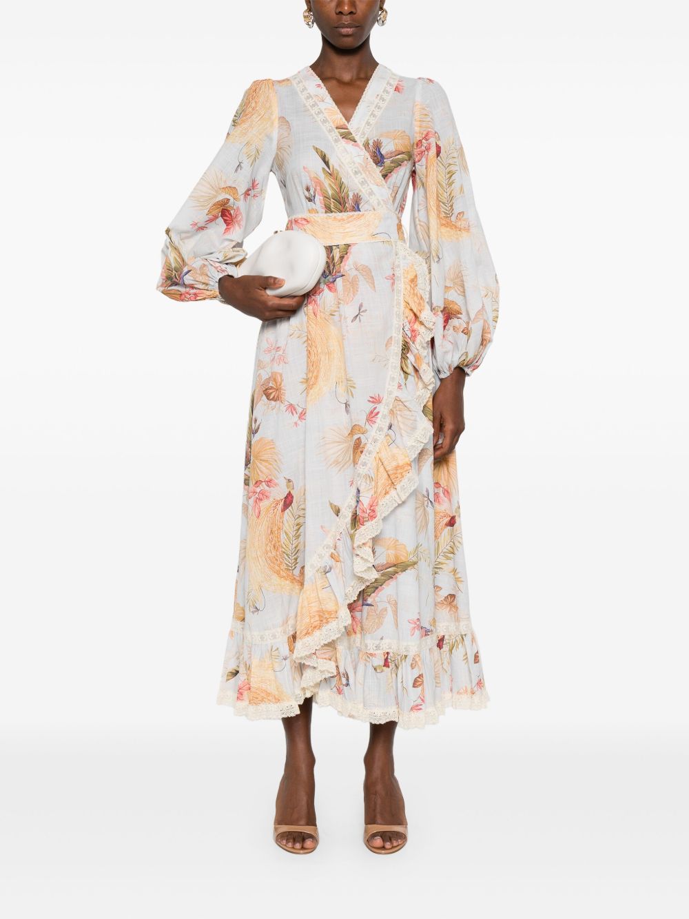Zimmermann Dresses Blue And Green | Wanan Luxury Zimmermann Dresses Blue And Green | Wanan Luxury