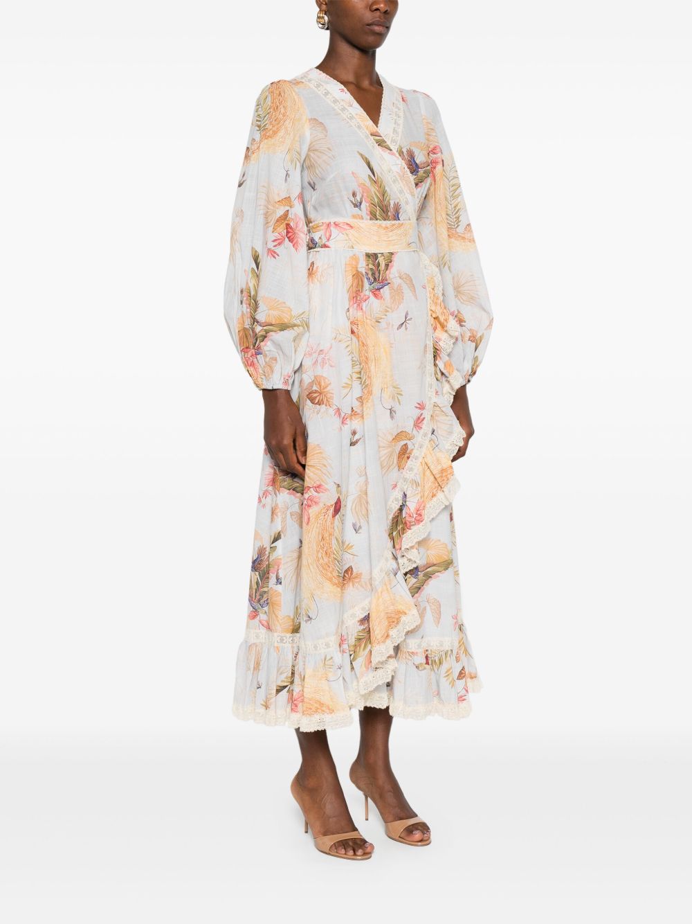 Zimmermann Dresses Blue And Green | Wanan Luxury Zimmermann Dresses Blue And Green | Wanan Luxury