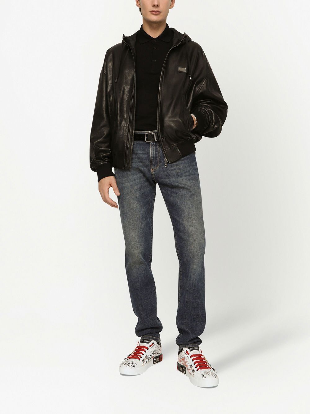 Dolce & Gabbana T-shirts and Polos - Blacks and greys | f6bfe7cddf01b914059044f7f0ef9fd5b77456cf