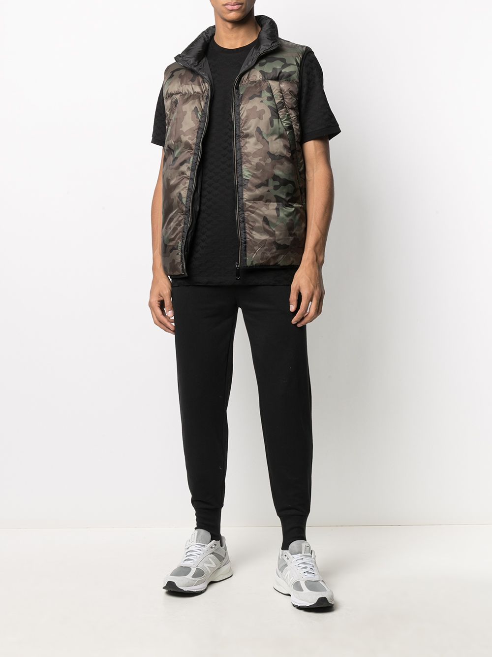 Emporio Armani T-shirts and Polos - Blacks and greys | ed2c559981f89b9847d71dbc1a85ff8db6629310