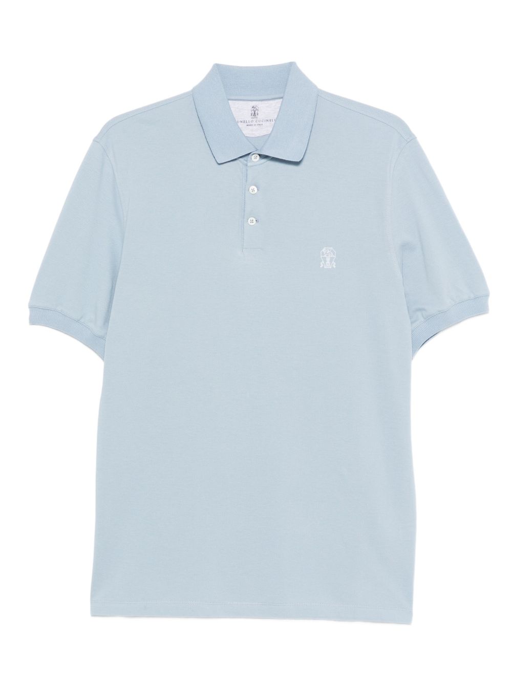 Brunello Cucinelli T-shirts and Polos - Blue and green | 50d663e74a91ad41ba458891b25f888a769fd9c4