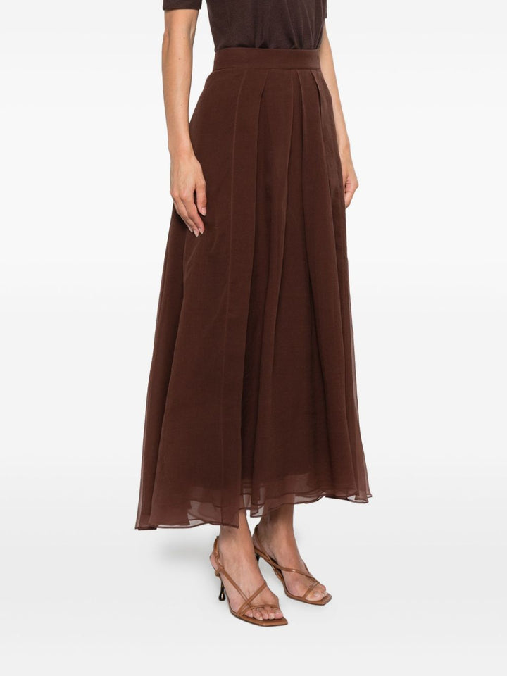 Brunello Cucinelli Skirts - Brown | 1e4051ad63aa7884090a9f7a53fb4905b01839dd