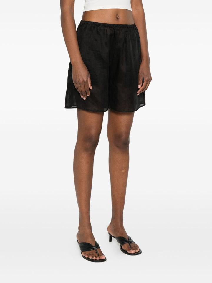 Toteme Pre Shorts - Blacks and greys | bd767dda6c9783189a5e5c00d8258cd24e79ad71