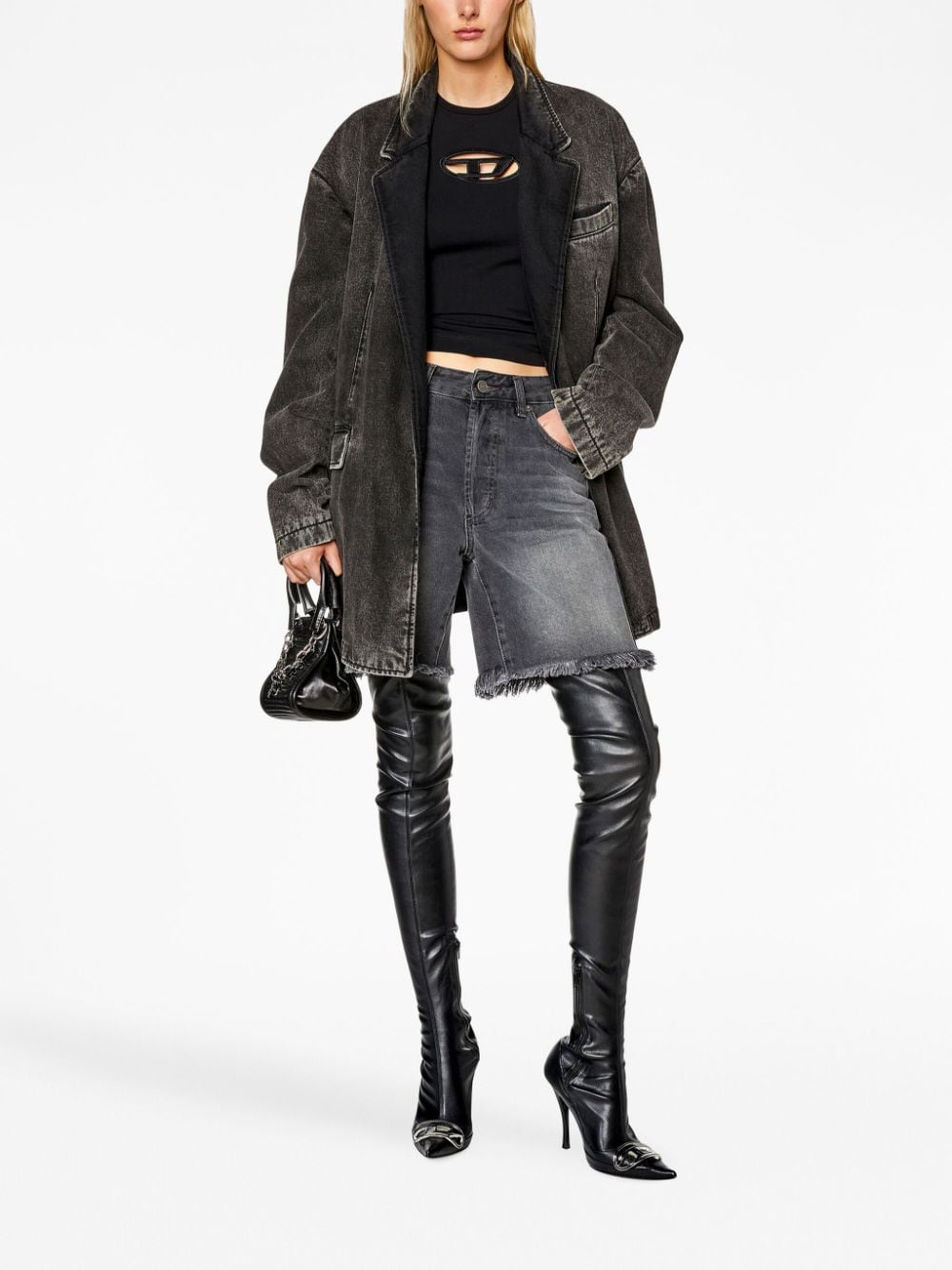 Diesel T-shirts and Polos - Blacks and greys | 87dbd84624cb3d8e9a1802f4df087dab0875a039