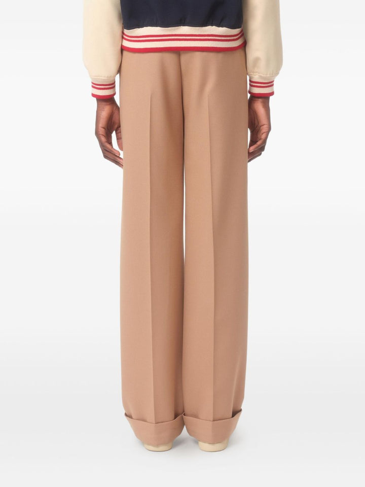 Valentino Trousers - Brown | f0f4a6e1ec9ee3ef4851b63c76838921ab91444f