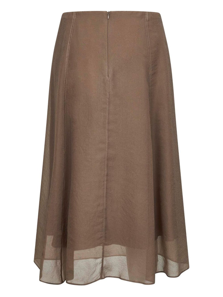 Brunello Cucinelli Skirts - Brown | e93ad03593c03896835891b3b6fcb9046c3844c5