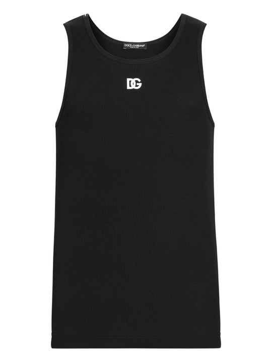 Logo Cotton Tank Top