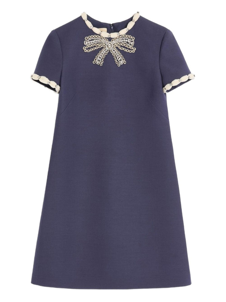 valentino dress blue Dresses consistently blending Italian sartorial meshdress Size:Pre-order 9-10 Gingham Black and White
