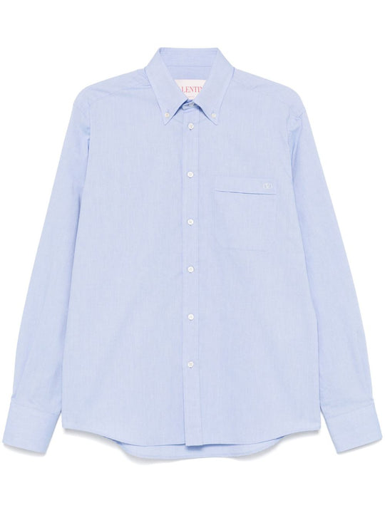 Vlogo Signature Cotton Shirt