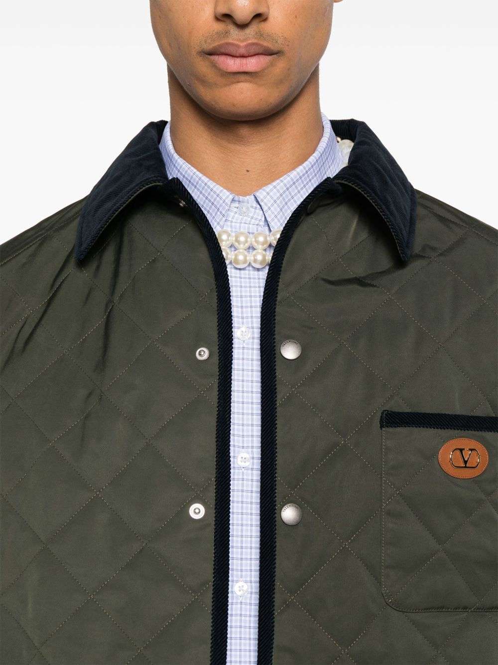 Valentino Jackets Green | Wanan Luxury