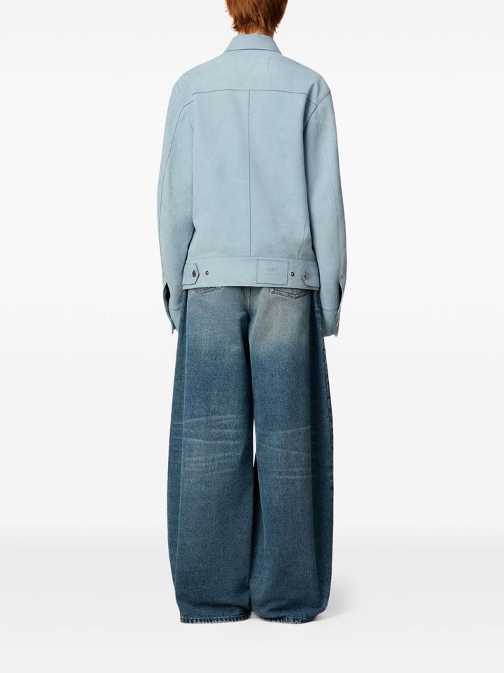 Ami Paris Jackets - Blue and green | c58042243570c112a06e4c2bf36ccc4fb1de9d72