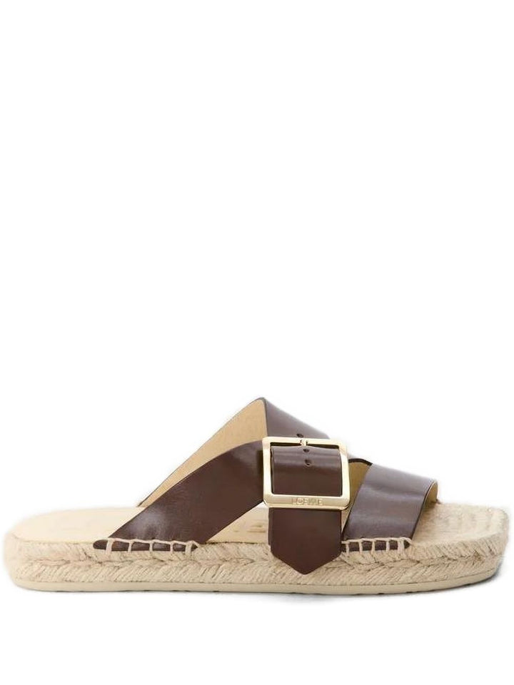 Loewe Paula'S Ibiza Sandals - Brown | 3c2f00469fe9b8819a90948d48bff1d42bdbf786