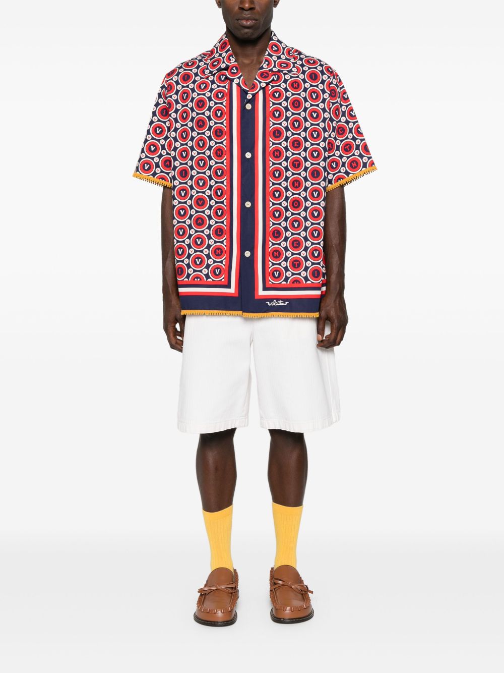 Valentino Shirts - Blue and green | 8c746ddbafba6762d2766bc888c6cb46a336b9a1