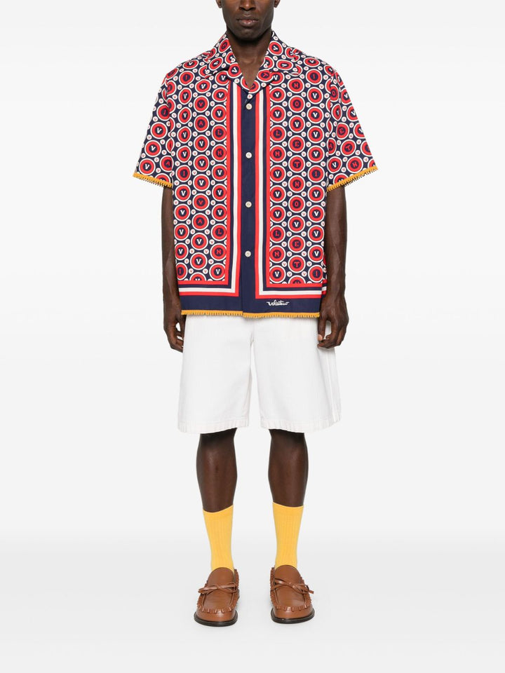 Valentino Shirts - Blue and green | 8c746ddbafba6762d2766bc888c6cb46a336b9a1