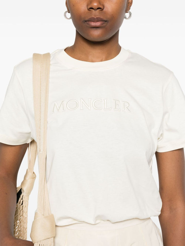 Moncler T-shirts and Polos - Light and natural | 9c0970ed065504dff4ec930088a730b06e246690