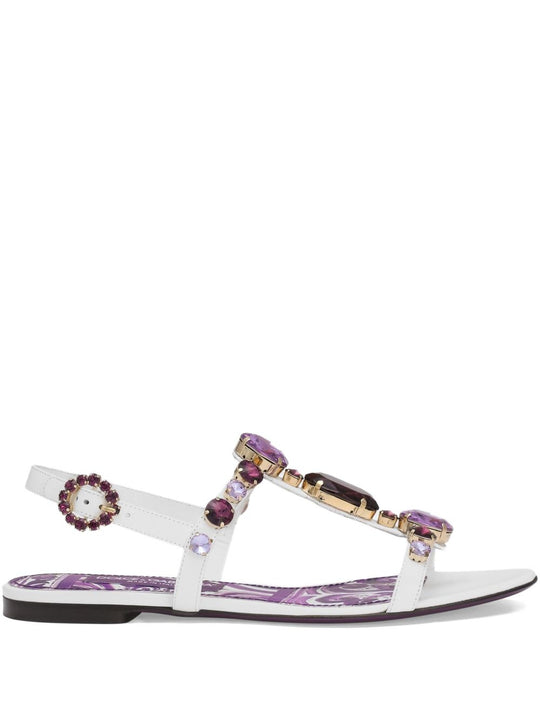 Maiolica Leather Sandals