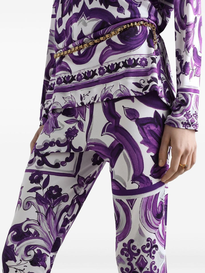 Dolce & Gabbana Trousers - Blue and green | 17f1586ac8ca9213f35f98747717117cb586419e