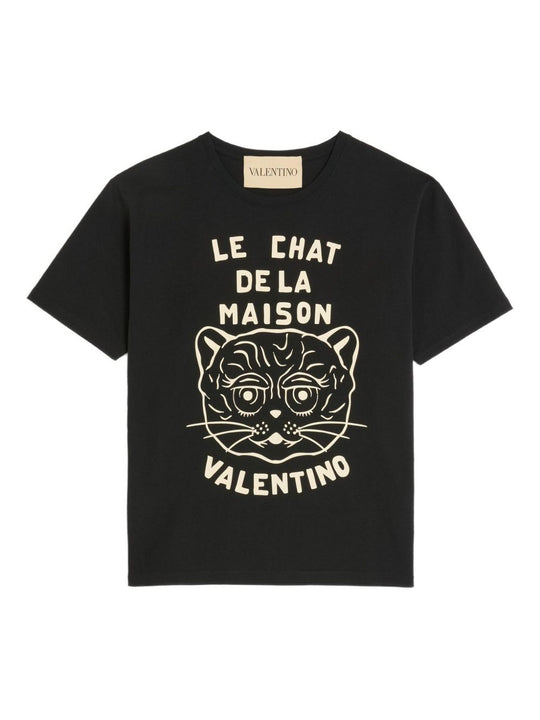 Le Chat De La Maison Cotton T-Shirt