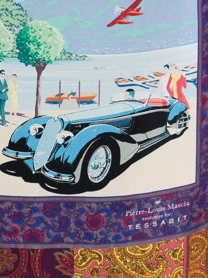 Pierre Louis Mascia Scarfs - Brown | 021090225d419e6ea755c41939092aa20775fc50