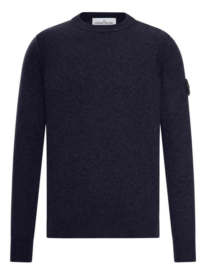 Stone Island Sweaters - Blue and green | 83ef850f14b59b2557254a578af760c163804036