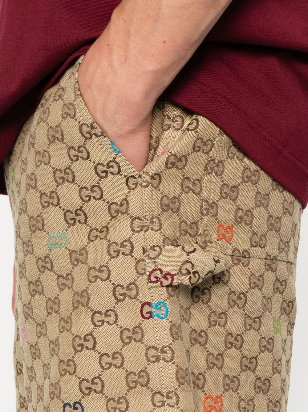 Gucci Shorts - Brown | 428665d878281494b3a0afc7ade2032bc4f24bf4
