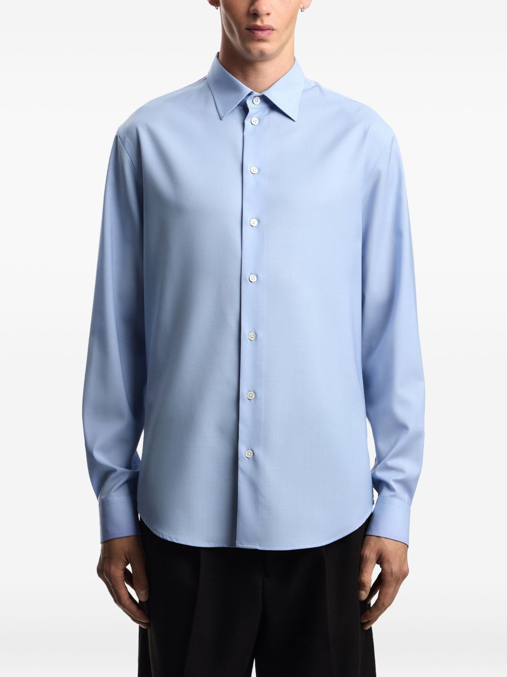 Emporio Armani Shirts - Blue and green | 81a2332675e65f8798b09a2e30ed13b8ceb949e8