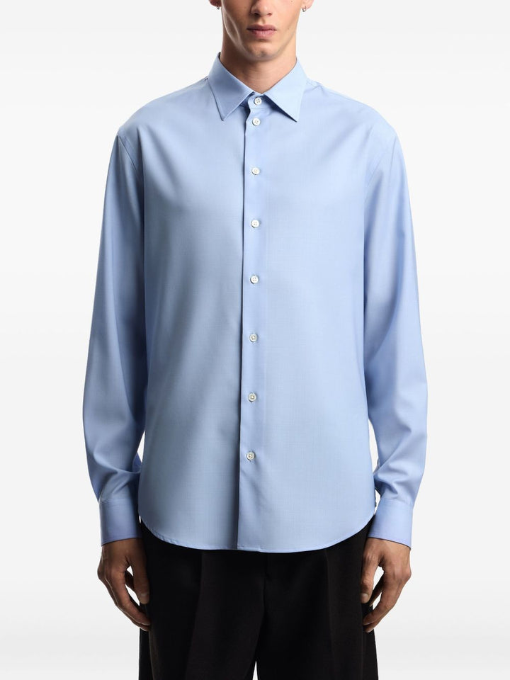 Emporio Armani Shirts - Blue and green | 81a2332675e65f8798b09a2e30ed13b8ceb949e8