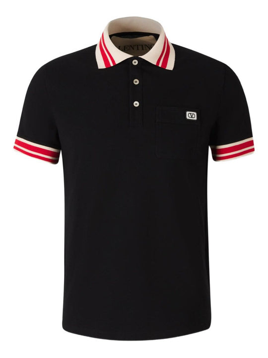 Vlogo Signature Cotton Polo Shirt