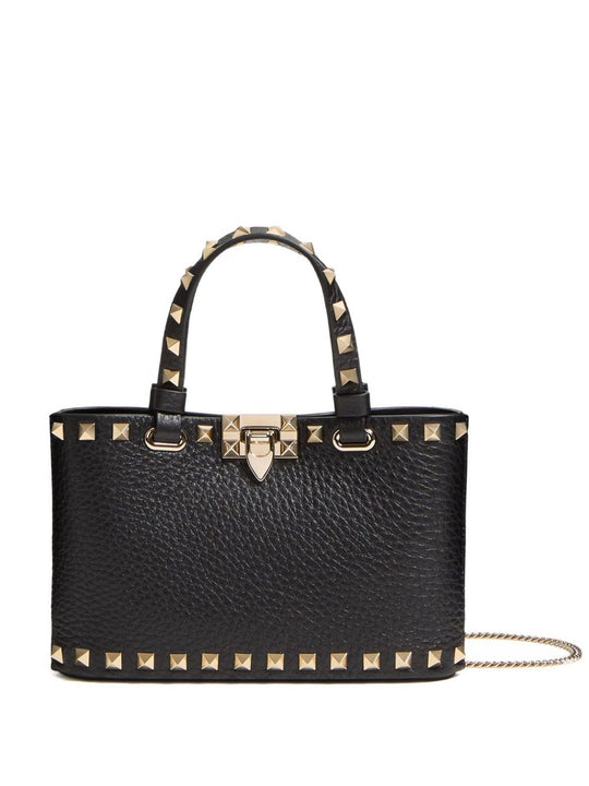 Rockstud Leather Mini Bag