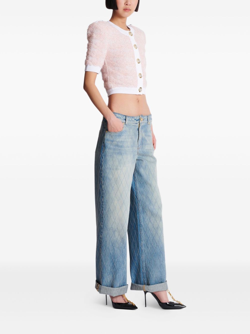 Balmain Sweaters - Light and natural | d475a42fbfaed36b74b9cdd9642b2fc53f05ecb9