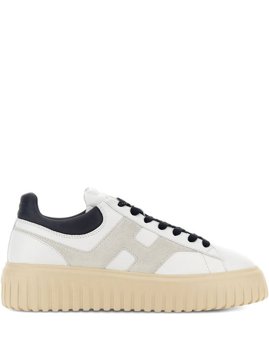 H-Stripes Leather Sneakers