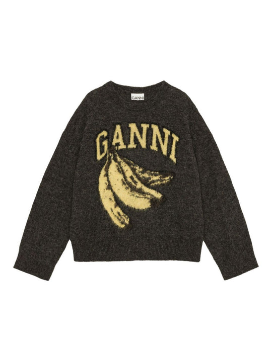 Banana Wool Crewneck Sweater