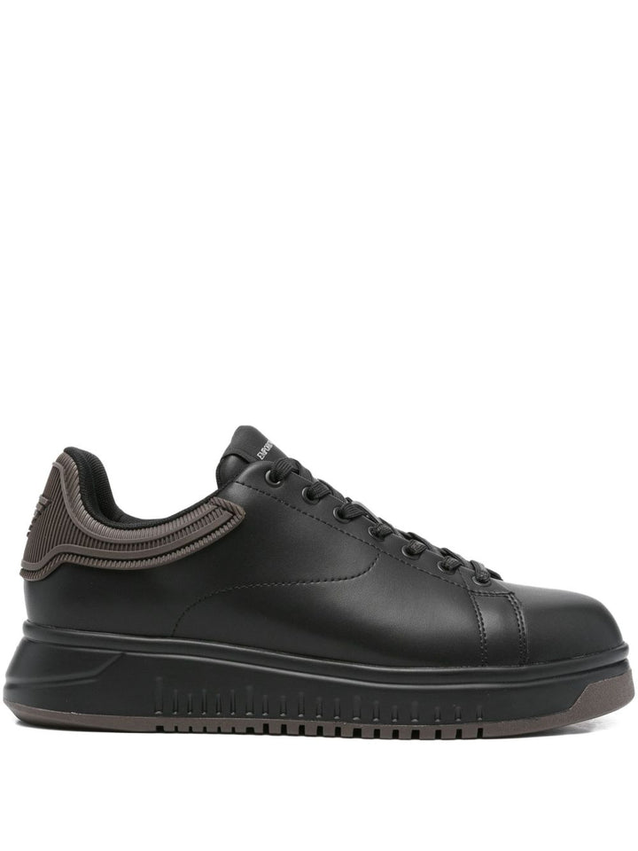 Emporio Armani Exclusive Sneakers - Blacks and greys | 9ea397f86c4b34f64034c3468d3000b7751d45b9