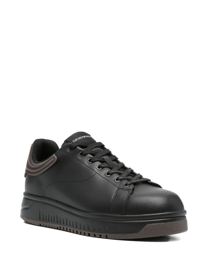 Emporio Armani Exclusive Sneakers - Blacks and greys | 0dab10c85dc10b0b183bb6810618e12a1f5a3c33