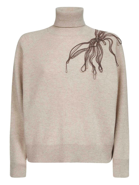 Cashmere Turtle-Neck Jumper