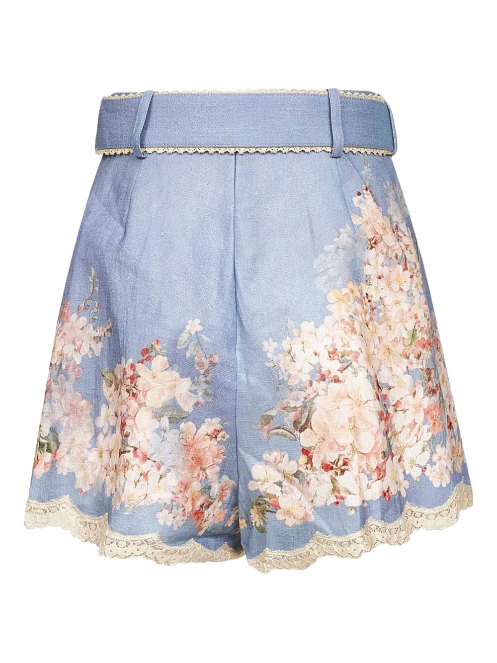Zimmermann Shorts - Blue and green | 9862cbdbde5c2bec465ee155cc509639408e36b6