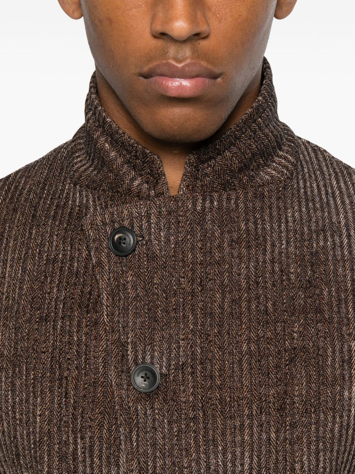 Emporio Armani Jackets - Brown | 695e985b54b07b9028dd3323aef0e151576c633a