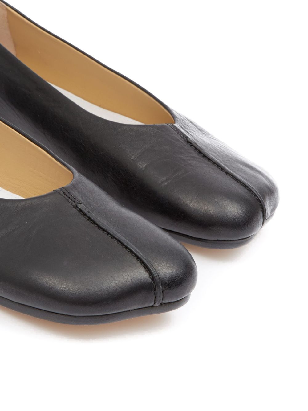Mm6 Maison Margiela Flat shoes - Blacks and greys | 76839fecbb19122a410e98475e2254e8569eb30d