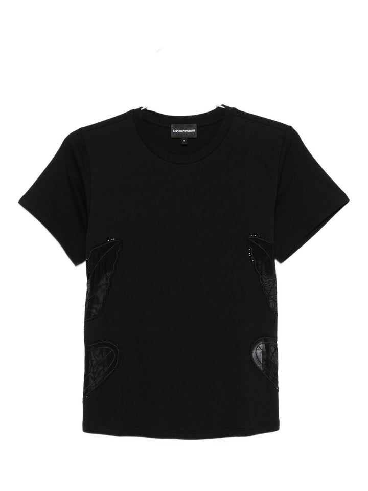 Emporio Armani T-shirts and Polos - Blacks and greys | 3ec0ccafe9ccc513811b1ddfa37a6e4272463705
