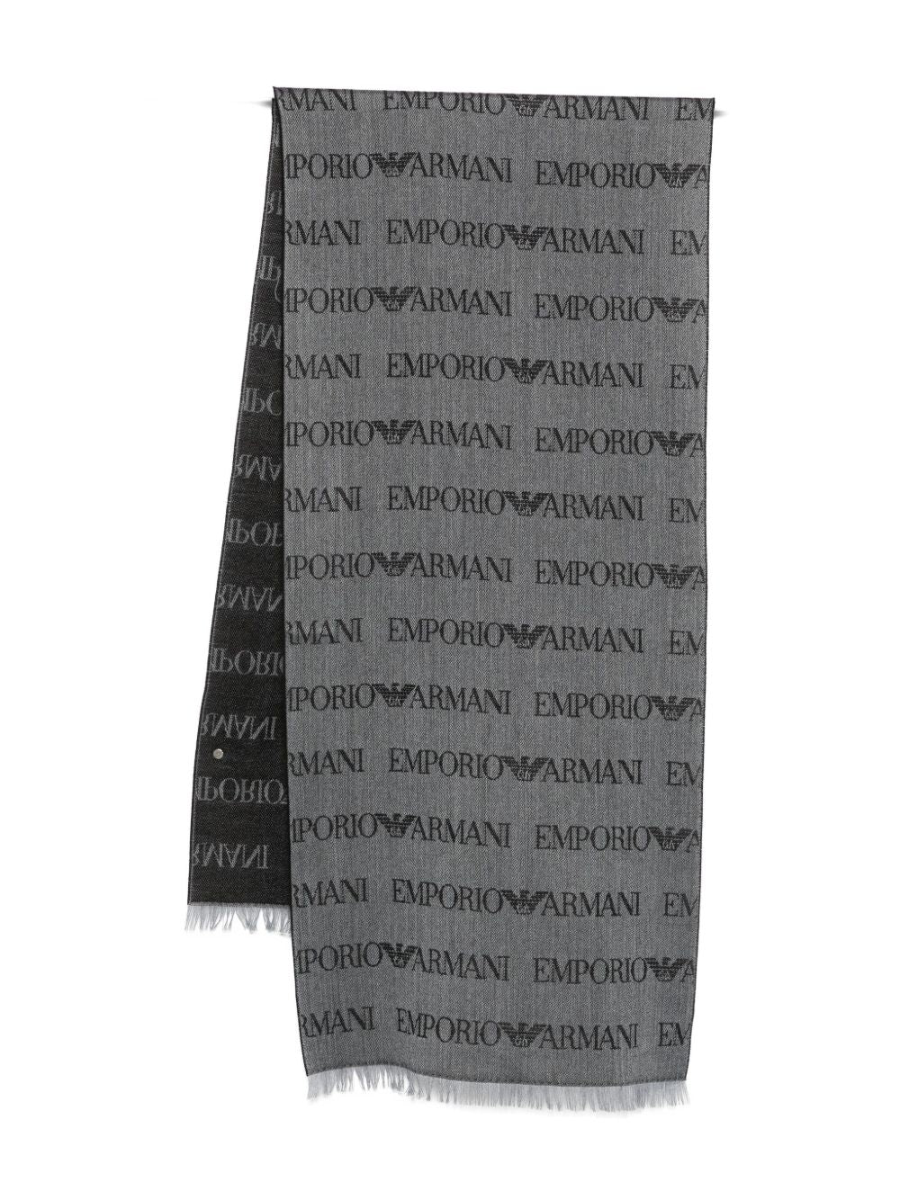Emporio Armani Scarfs - Blacks and greys | 5b4f62e4f415485defe46ee92bc9364708e9bc3a